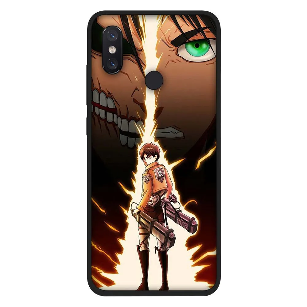 WEBBEDEPP атака на Титанов ТПУ чехол для телефона Xiaomi Mi 8 A2 Lite A1 9 SE Mix 2s Max 3 POCOPHONE F1 мягкий