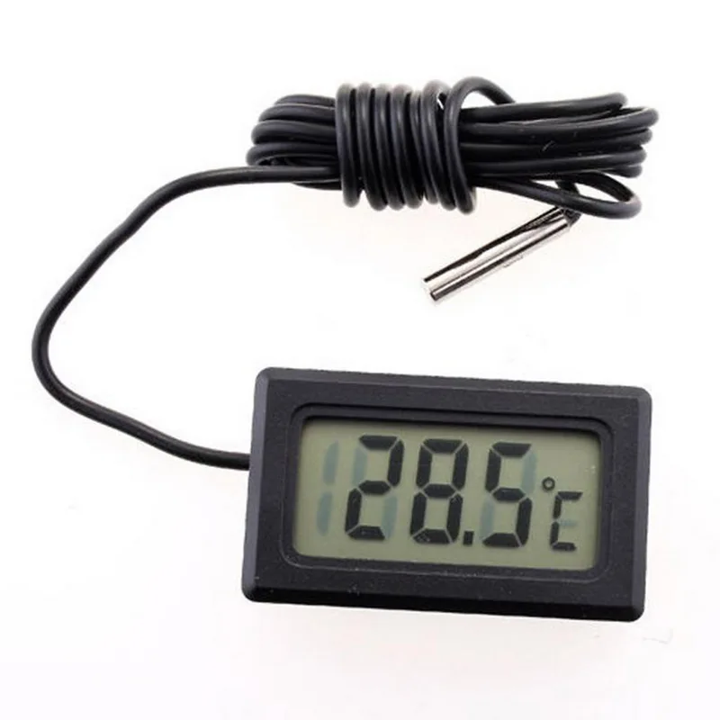 

Waterproof LCD Electronic Pet Aquarium Thermometer Digital Outdoor Temperature Measure Tool With Probe Aquatic Products