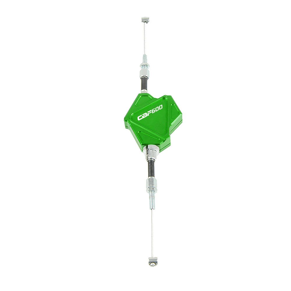 Green Для CBF 600 CBF600 2006-2007 Мотоцикл с ЧПУ Алюминиевый трюк рычаг сцепления простая кабельная система Мото Аксессуары - Цвет: Green
