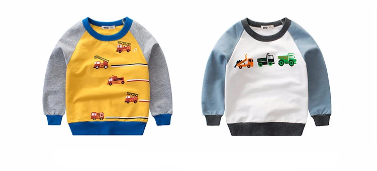Г. Футболки с длинными рукавами для мальчиков детские топы с мультяшными автомобилями для детей, теплая осенне-зимняя верхняя одежда, детская одежда От 2 до 10 лет, 4 цвета