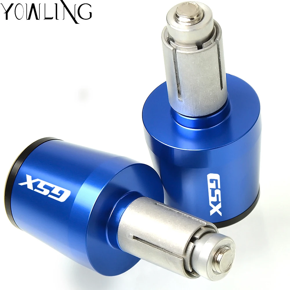 

CNC 22MM Handlebar Grips Handle Bar Cap End Plugs For SUZUKI GSX600/750 KATANA GSX1250 GSXR600 GSX650F GSXR750 GSXR1300 GSX1400