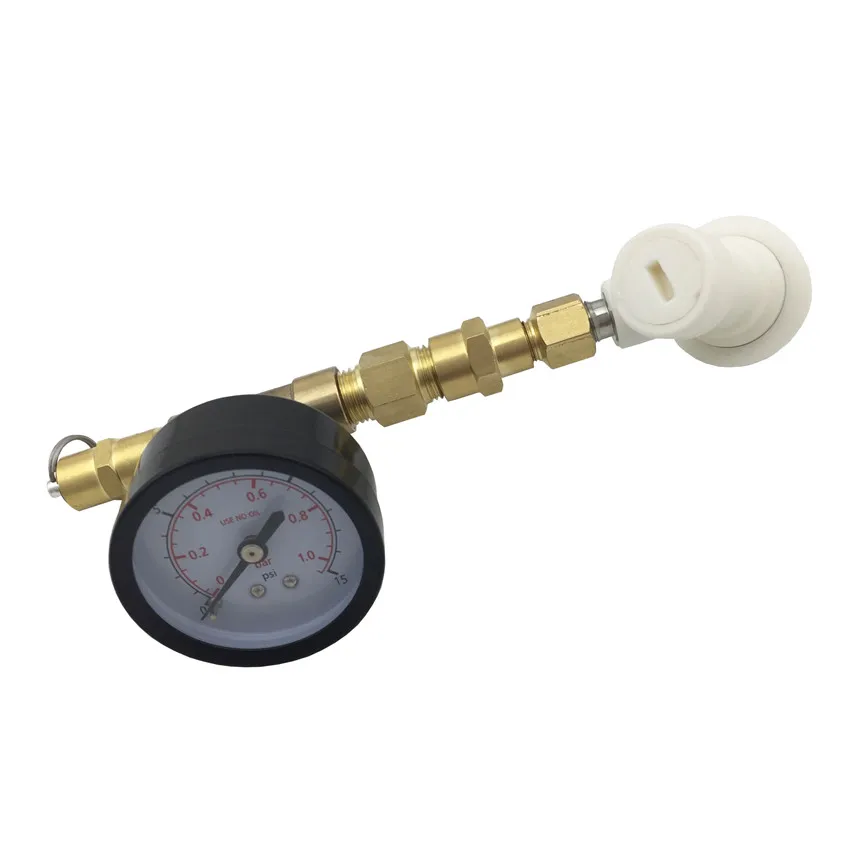 Co2 charger Pressure Relief Valve with Gauge, 0~15 psi Pressure valve With Threaded Gas Ball Lock Disconnect For Beer brew Keg (6)