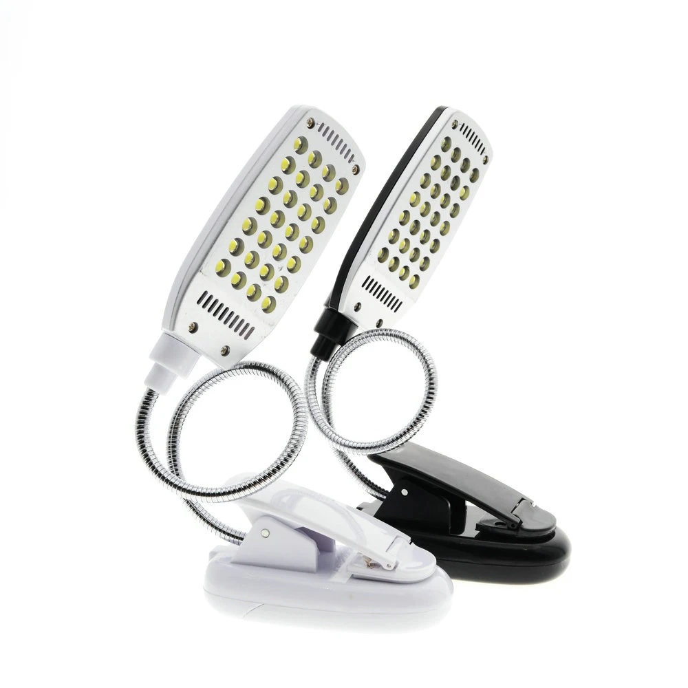 

28 LED Reading Desk Lamp Flexible USB Clip Table Light portable free shipping