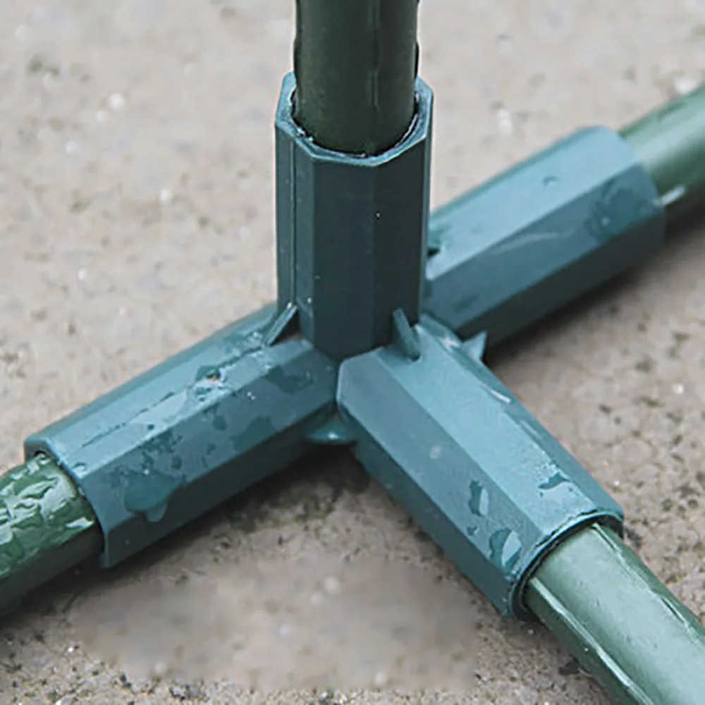 10 Pack 4 Way Gardening Lawn Stakes Edging Corner Connectors Suitable