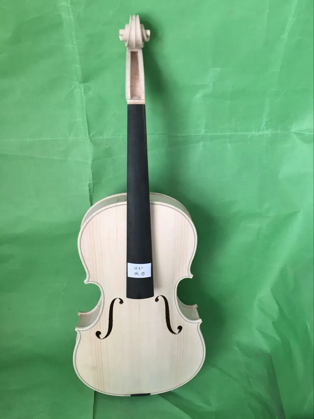 

Viola 16.5" Guarneri model nice flamed maple back old spruce top in white