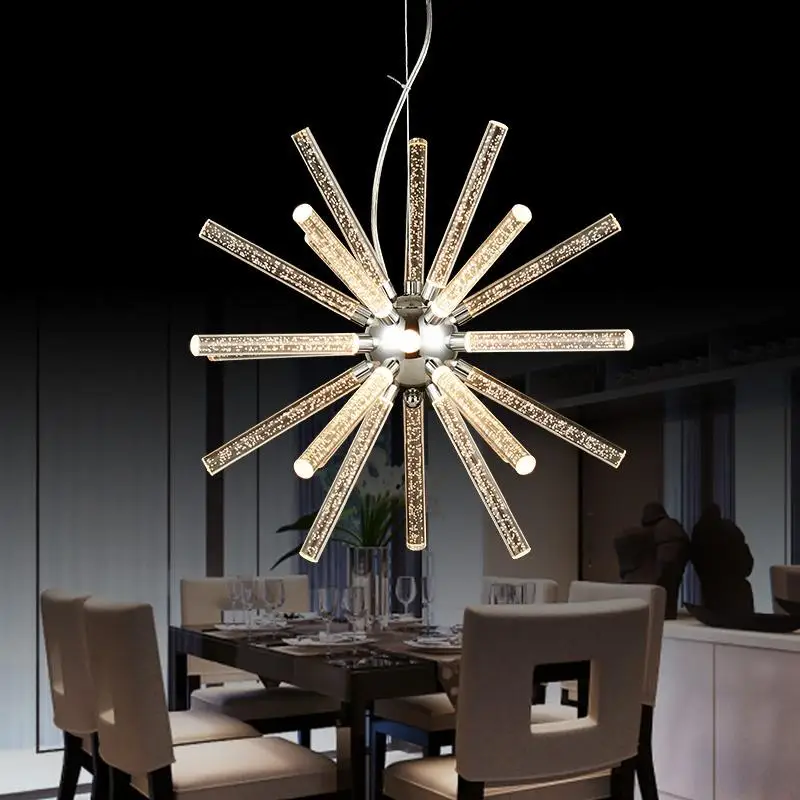 Modern Led Hanging Pendant Lights For Shop Bar Dining Kitchen Room AC85-265V Acrylic Led Pendant Lamp