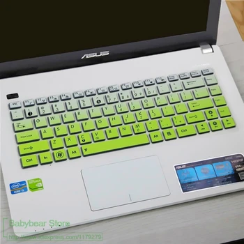 

14'' Silicone laptop keyboard cover skin Protector For Asus ASUSPRO P2430UA P2430u P2420SJ P2430 P2430U P2430UA P2430UJ