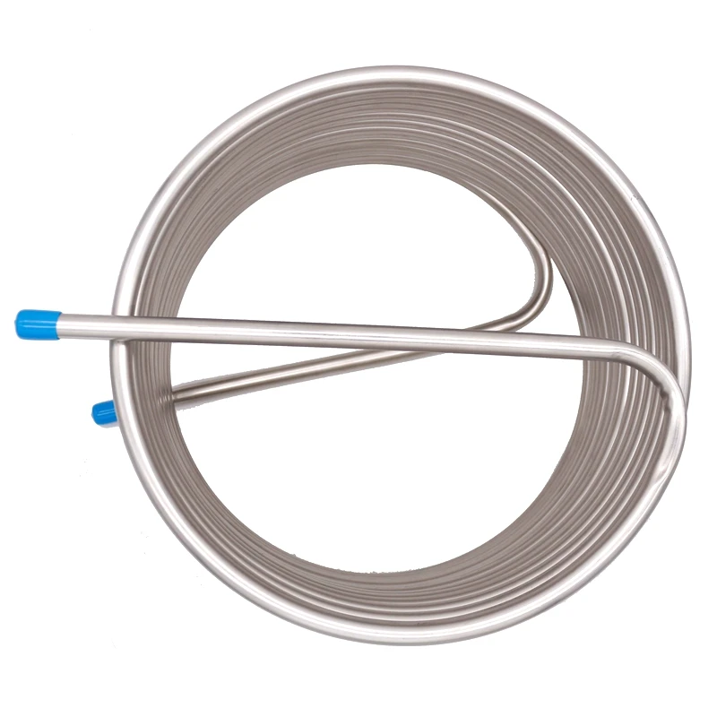 50' охладитель сусла погружения, 1/" трубки, 12" диаметр, охладитель бака сусла горячего ликера, пищевой нержавеющей стали 304