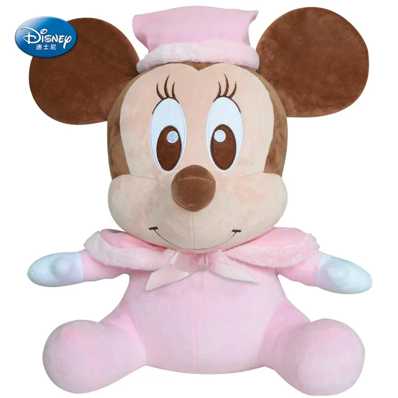 Disney Минни Мышь Куклы и игрушки для девочек подарок на день рождения disney игрушки Микки Мышь плюшевые куклы плюша детские игрушки - Цвет: minnie