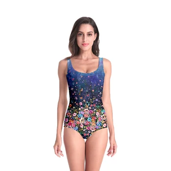 

3D Print Summer women's clothing Swimsuit high quality Beach Style geometric Bodysuits Bohemian Retro Floral Dropshipping-7