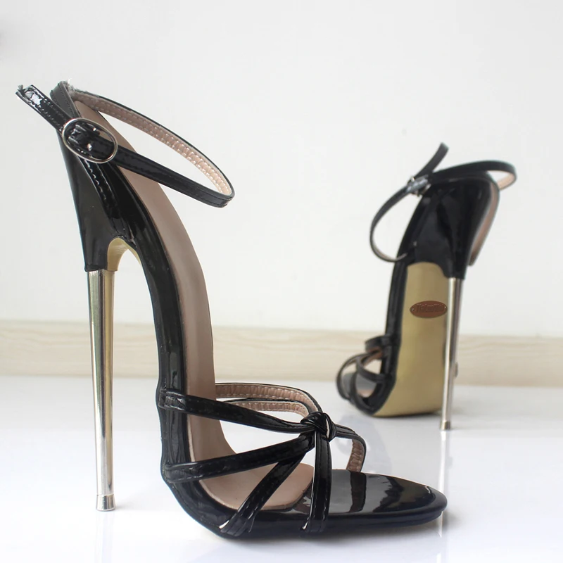 Fetish-GiaroSlick-New-2016-Fashion-Ankle-Strap-Pointed-Toe-Women-Shoes-Metal-Thin-Heels-High-Heeled (5)