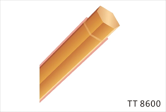 Высокое качество TANA TT8600 шестиугольная полиэфирная струна для теннисной ракетки 200 м