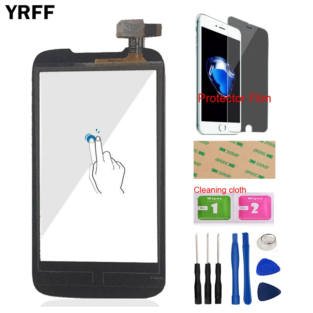 YRFF 4 0 ''телефон для Lenovo A369 A369i A 369 369i переднее стекло сенсорный экран дигитайзер