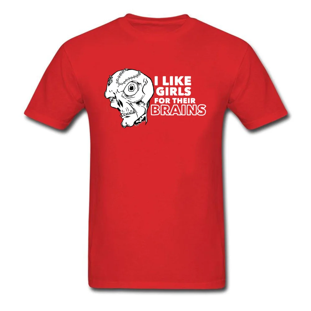 I Like Girls for Their Brains_red