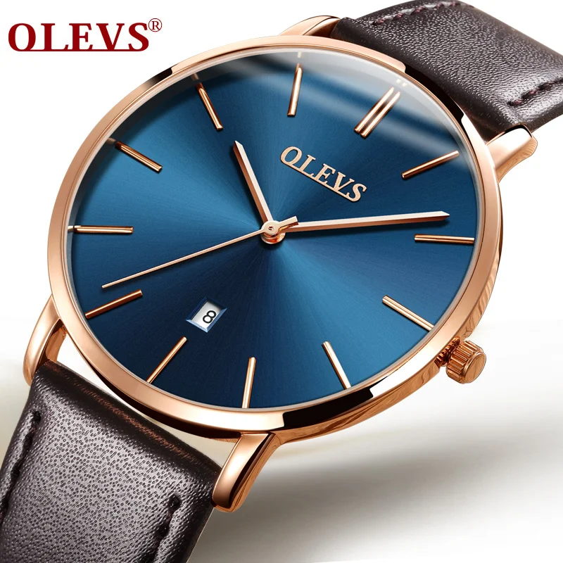 OLEVS Dress Quartz Watches For Men Automatic Date Male Clock...