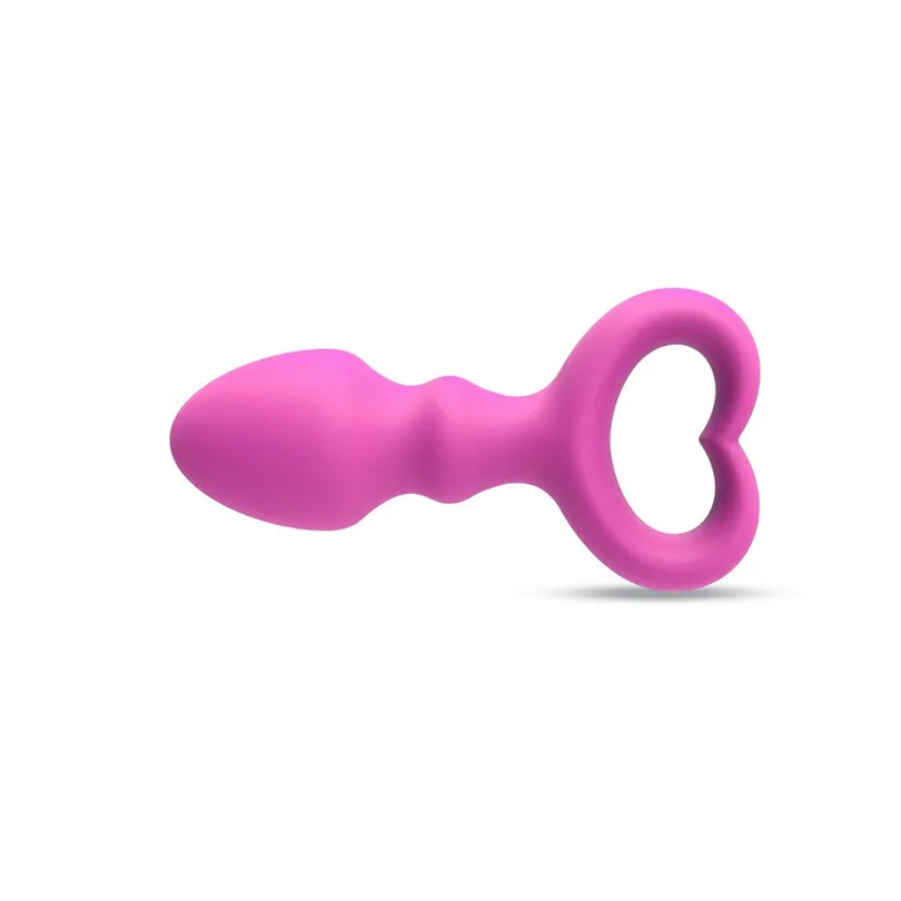 Soft Silicone Sex Toy Anal Butt Plug Pull Ring Beads Anal Plugs Give You The Greatest Excitement Butt Plug Sex Toys (4)