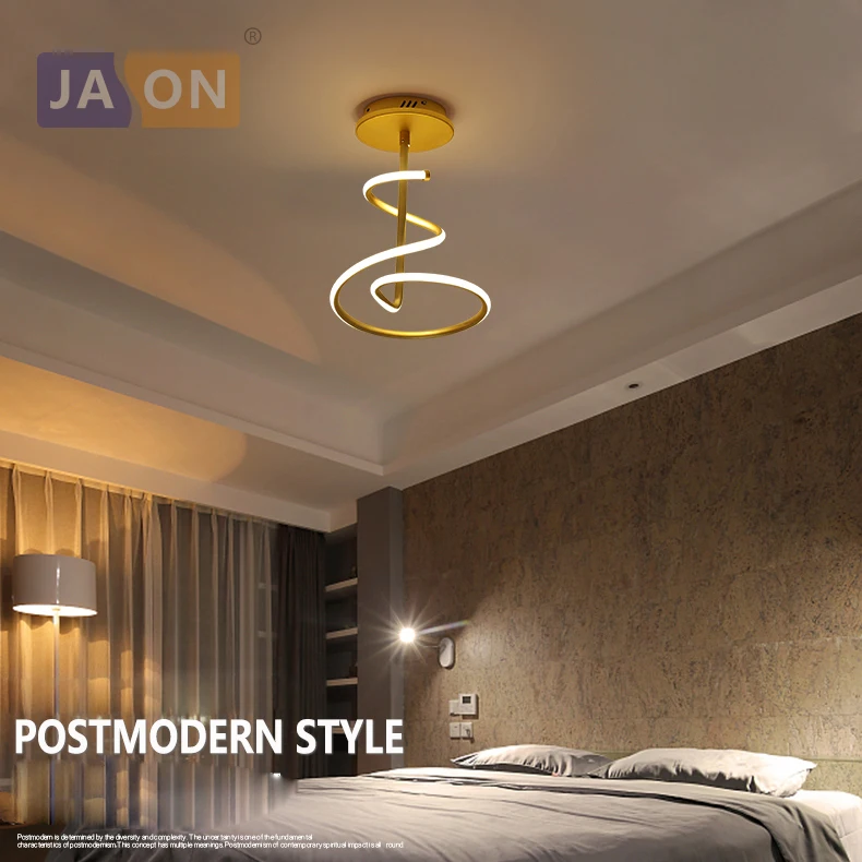 

LED Nordic Iron Acrylic Minimalism LED Lamp.LED Light.Ceiling Lights.LED Ceiling Light.Ceiling Lamp For Foyer Bedroom