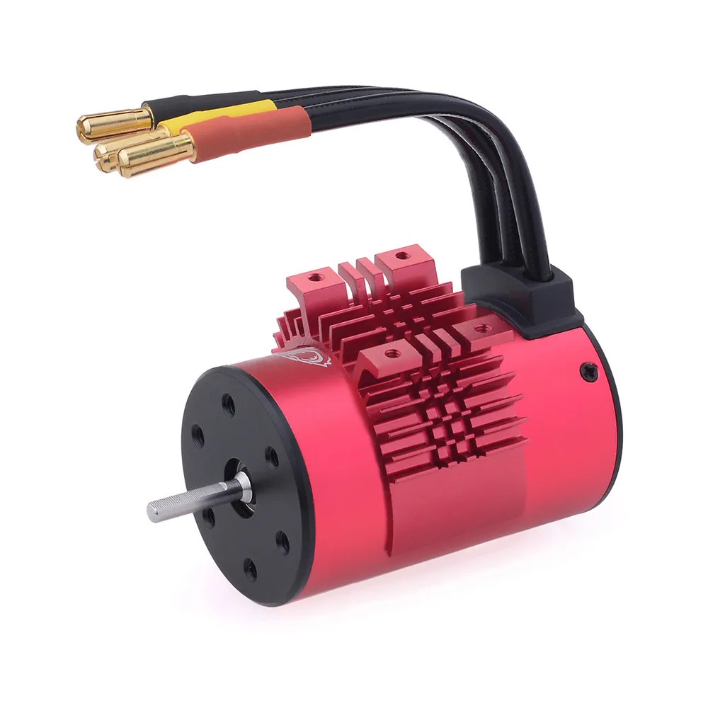 HIINST водонепроницаемый 3660 2600KV бесщеточный двигатель + 60A ESC 2 3S Набор для 1/10 RC