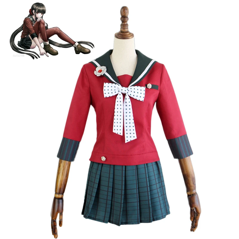 Danganronpa V3 харукава Маки косплей Хэллоуин Рождественский костюм изготовленный на