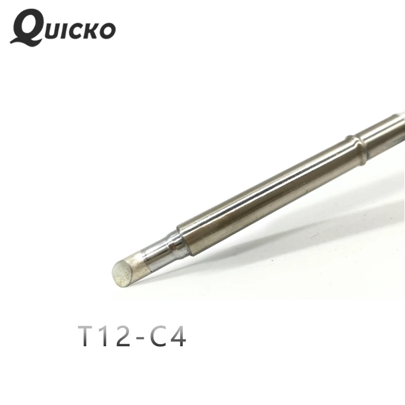 Soldering Iron Tip T12-C4 Lead-free Soldering Iron Tip 75W Color : Color1 