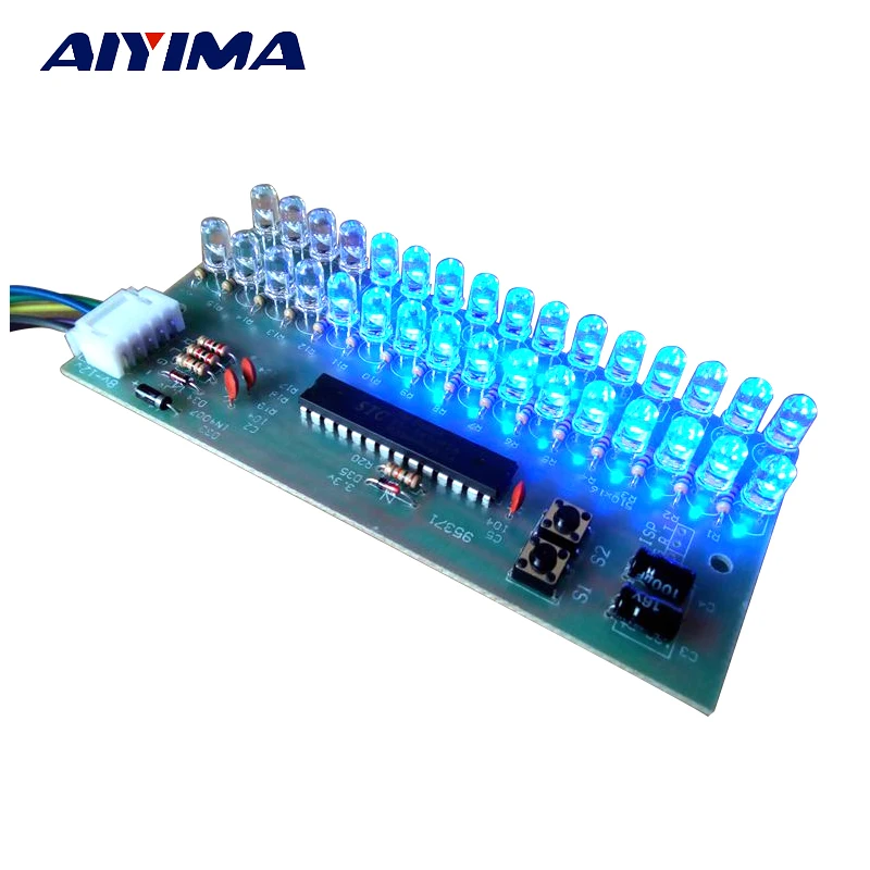 WJDXBNS Amplificatore Audio A LED A Doppio Canale Vu - Foto 8