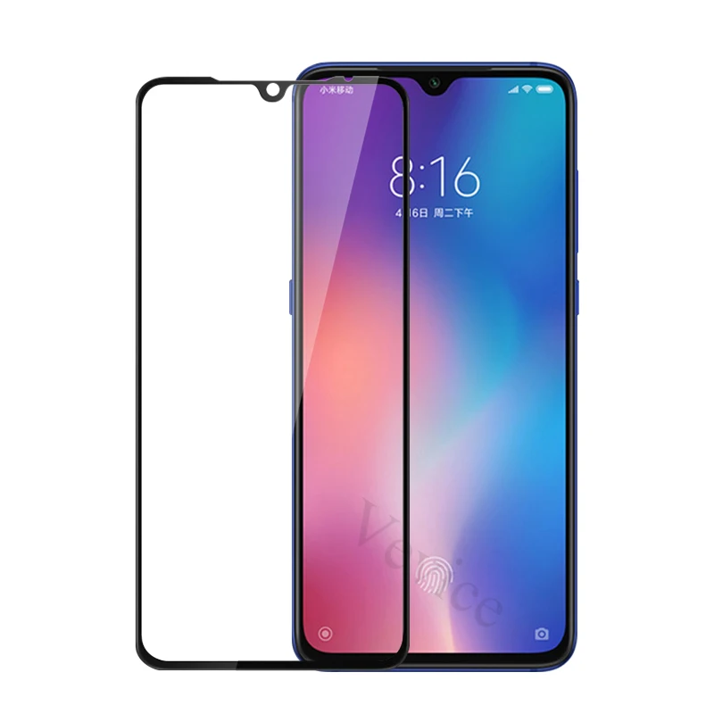 Закаленное стекло с полным покрытием для Xiaomi Mi 9 8 SE Mi8 A2 Lite A1 6 6X 5X Pocophone F1 Note 3