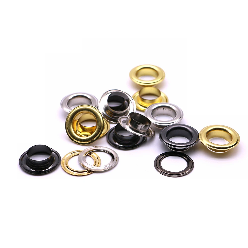 40sets/pack(Outer diameter)23mm (internal)13.5mm (high)7mm metal eyelets for bags garment eyelets Q-21