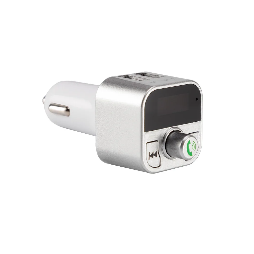 Мини Bluetooth Автомобильный MP3-плеер двойной Usb 3.1A B5 Hands-Free fm-передатчик Автомобильный дисплей напряжения Micro-Sd Tf воспроизведение музыки