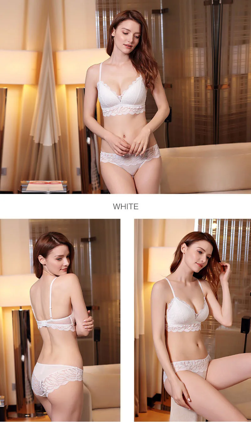 lace sexy bra set plus 4-1