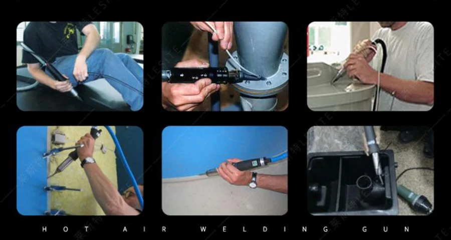 heat gun application