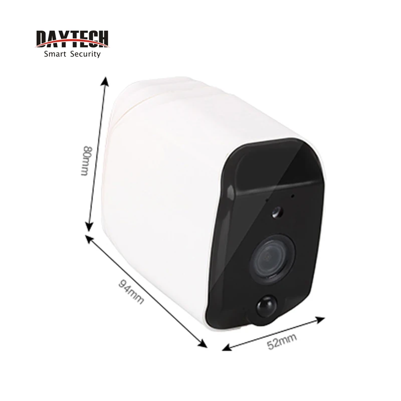 DAYTECH Батарея питание 1080 P Беспроводной IP Камера Wi Fi 2MP HD Камеры видеонаблюдения