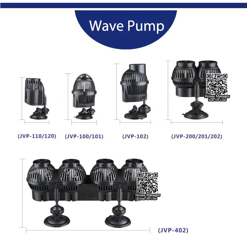 Аквариумный волновой водяной насос для аквариума морской, погружной аквариумный Пруд насос волна для аквариума коралловый риф 1x 2x 4x головка