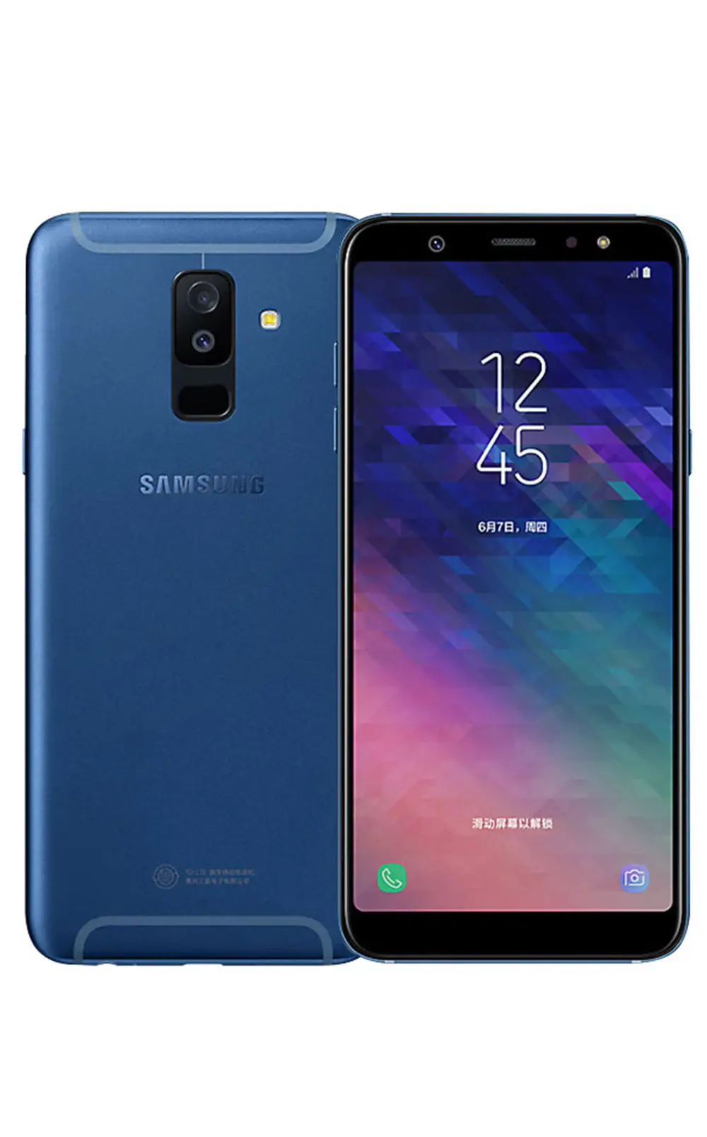 Samsung Galaxy A9 A6058 смартфон 6,0 ''FHD полноэкранный 3500 мАч 4 Гб+ 64 Гб 24 МП фронтальная камера Восьмиядерный сенсорный мобильный телефон Android