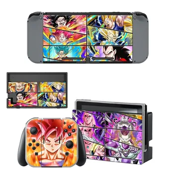 

Dragon Ball Super Z Decal Vinyl Skin Protector Sticker for Nintendo Switch NS Console +Controller + Stand Holder Protective Skin