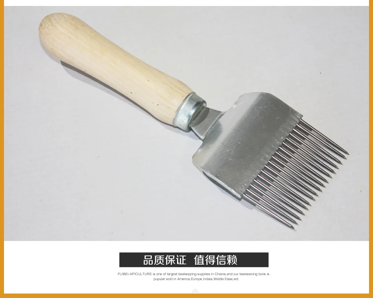 1 шт инструмент пчеловода 17-Pin Европейский разрез деревянные пробки ушко иглы Тип нож пасечный