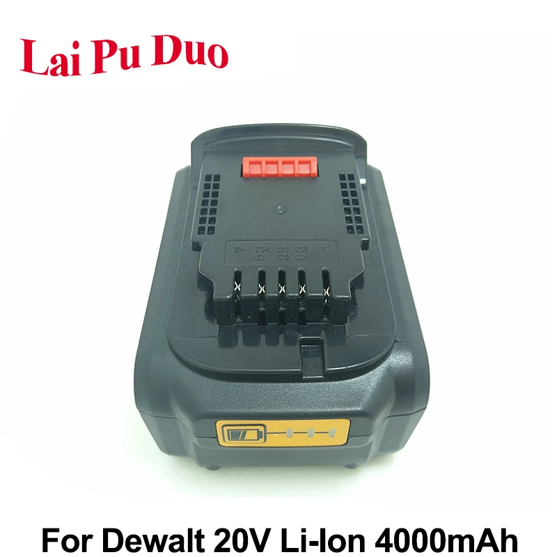 Сменный литий ионный аккумулятор для электроинструмента DEWALT DCB200 DCB182 DCB183 DCB184 DCB204