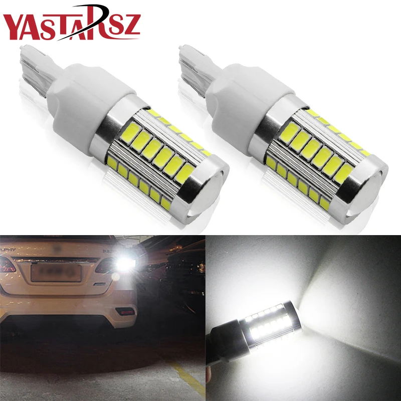 1x2 шт. T20 7443 W21/5 Вт 33 SMD 5630 5730 светодиодный Желтый Янтарный указатель поворота 21/5