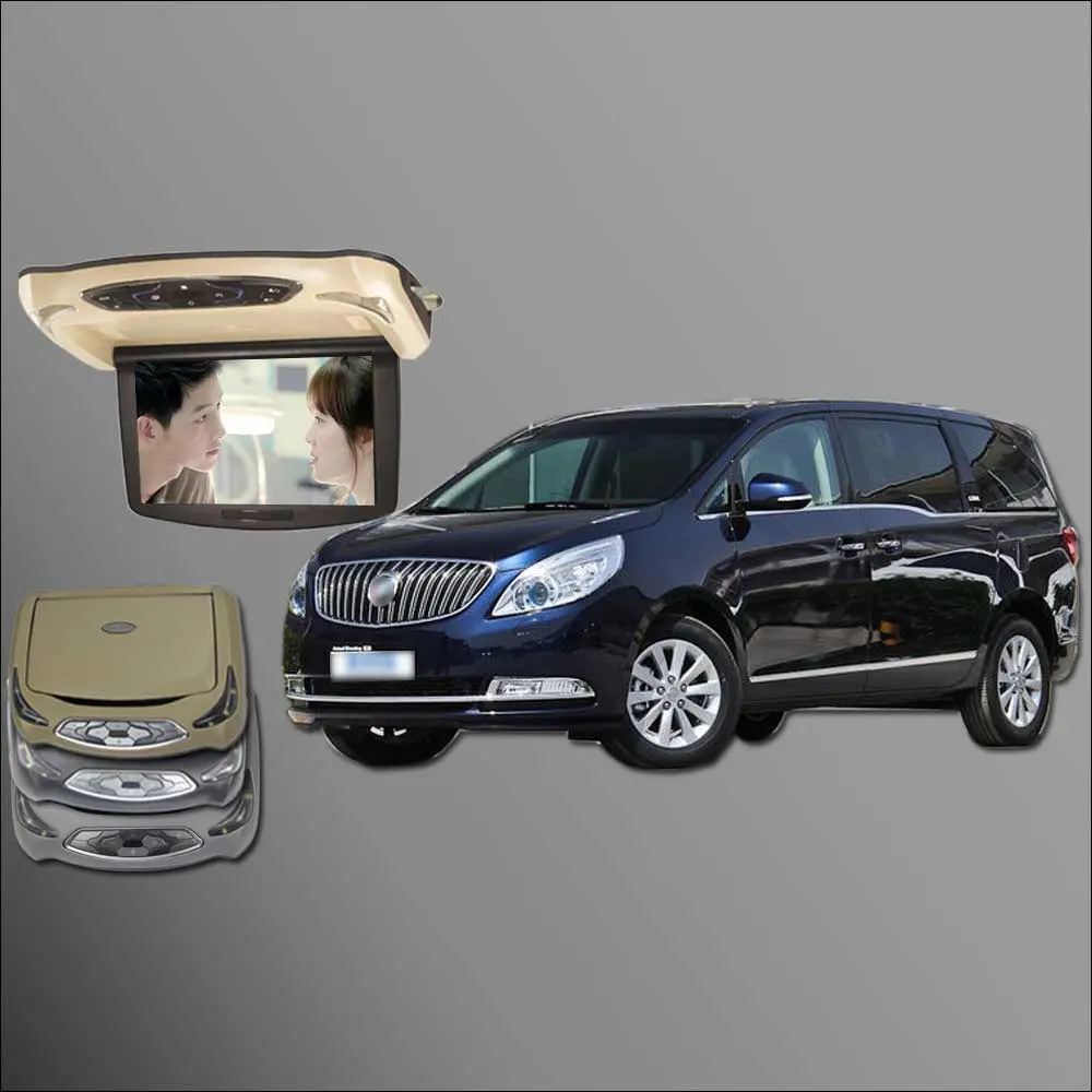 BigBigRoad For Buick GL8 Car Roof Mounted in car Monitor