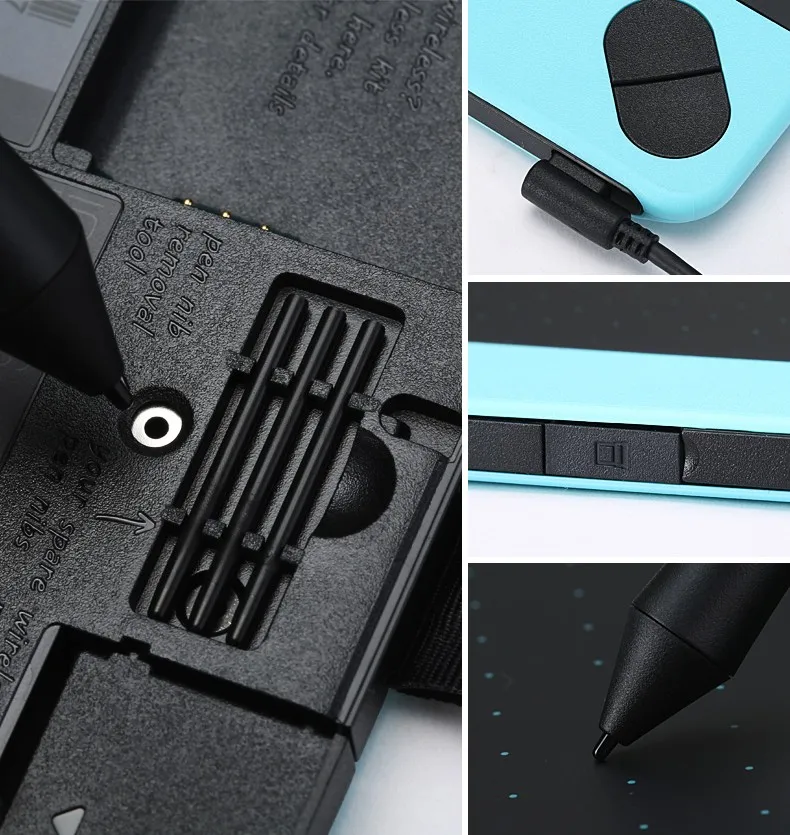 Wacom Intuos Книги по искусству CTH 690 Pen & Touch цифровой графический рисунок планшетные 2048