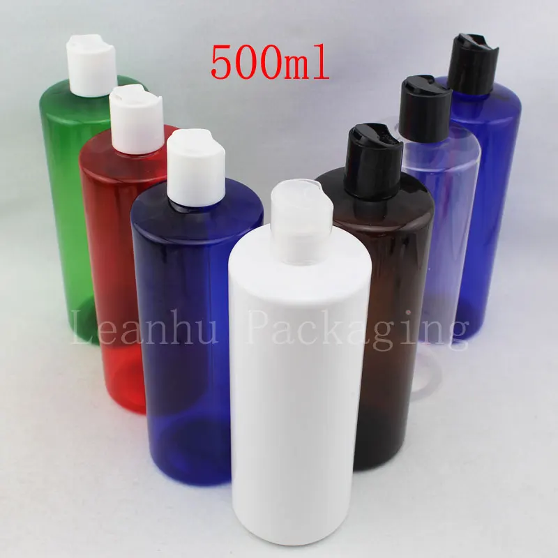Buy 500ML X 14 Disc Screw Cap Bottle, Plastic Cosmetic