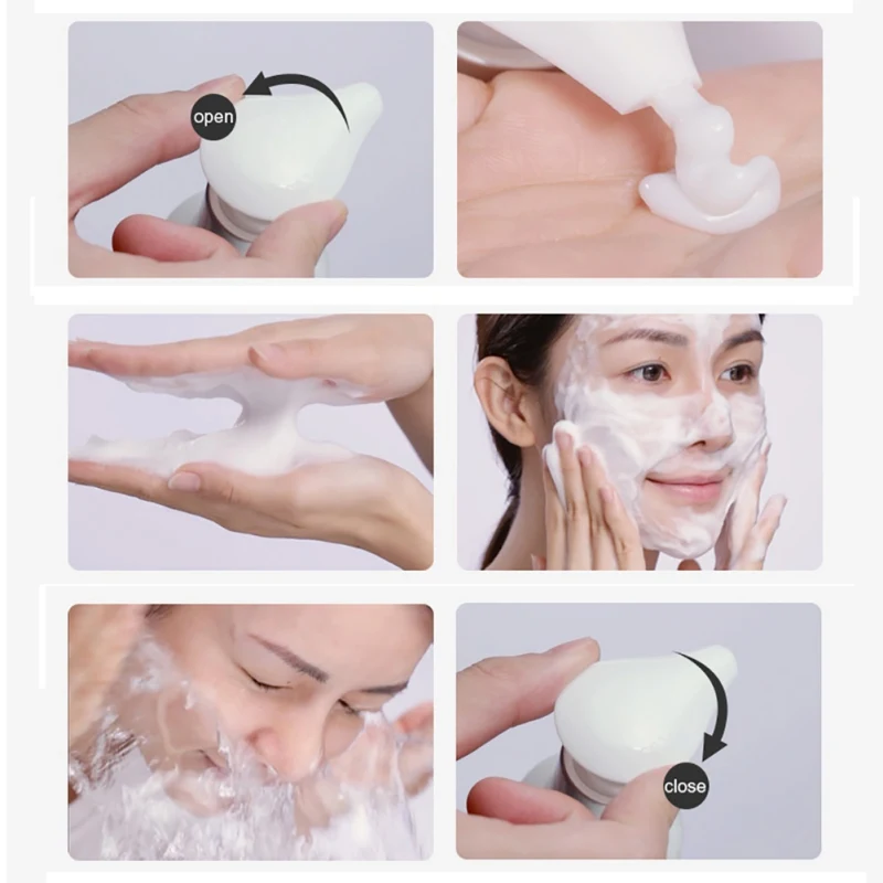 Витамин C лицевой амино очищающее средство на основе кислоты, контроль ...