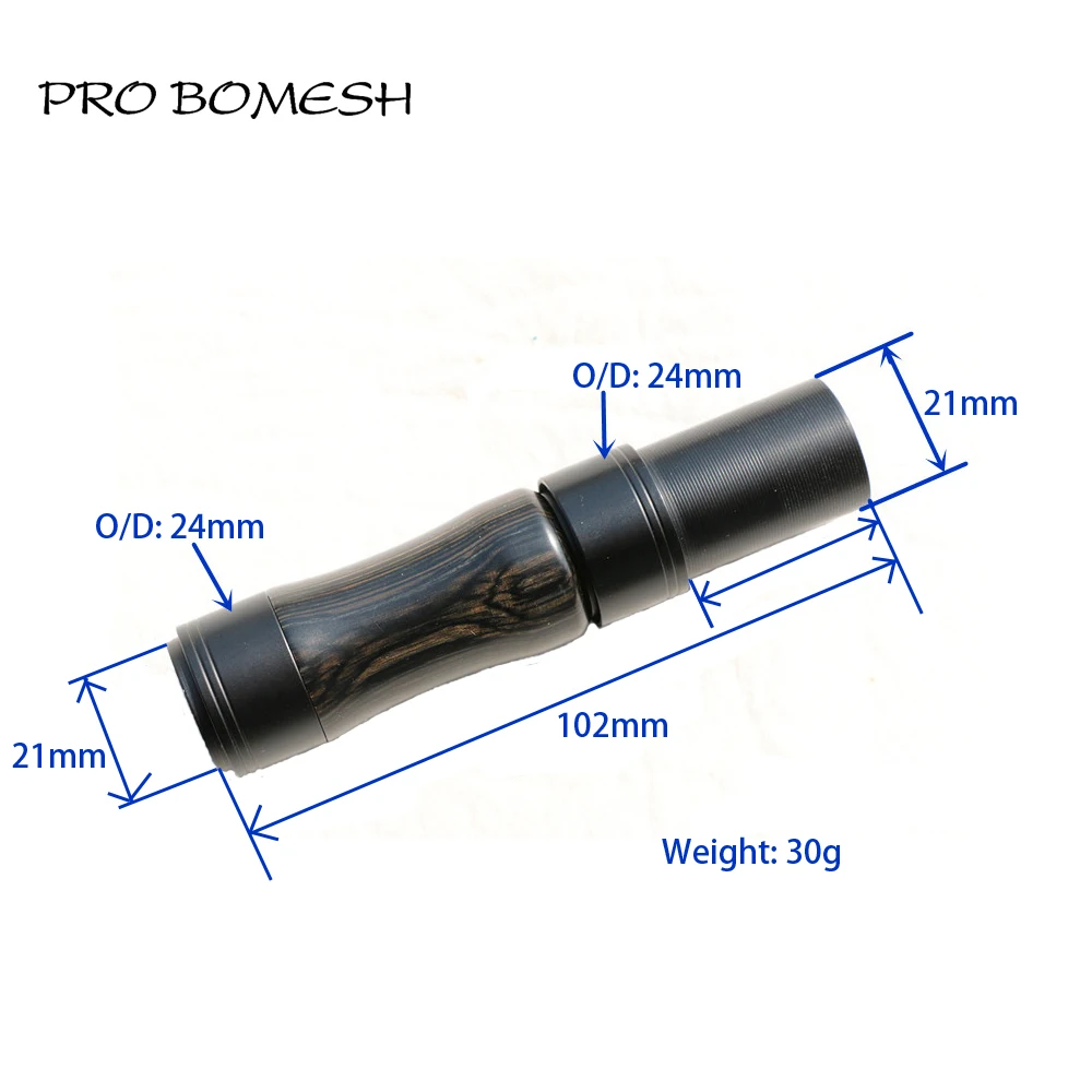 Pro Bomesh 1 шт. 34 г деревянная катушка сиденье с EVA или без EVA спиннинговая катушка сиденье DIY стержень строительный аксессуар