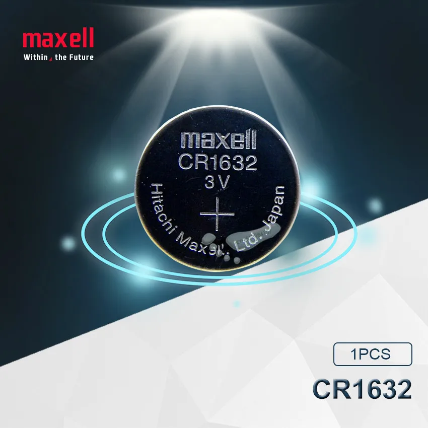 15 шт. Maxell оригинал cr1632 3 в Кнопочная монета литиевые батареи для часов игрушечный