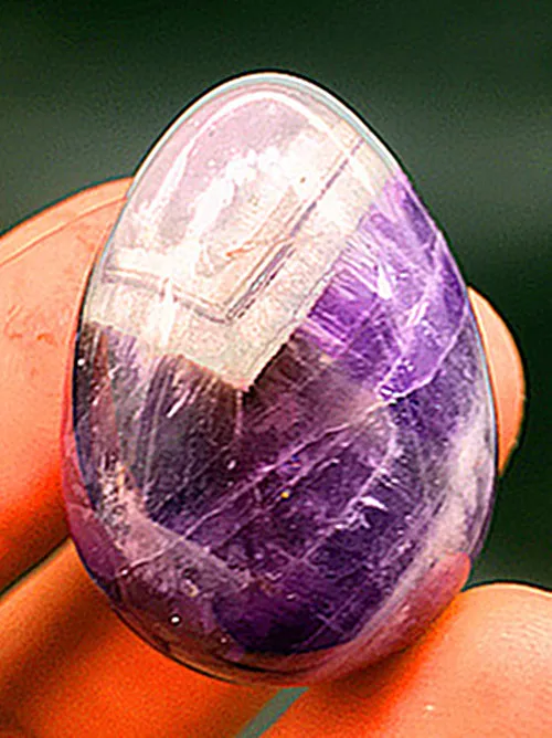 

South Africa!!!!!!100% natural quartz crystal fantasy amethyst mini egg healing