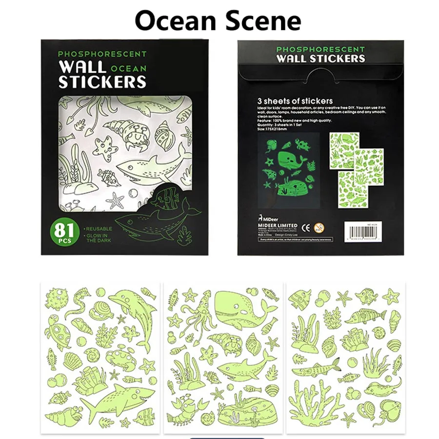 3D Luminous Stickers(12)