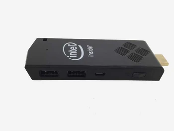 Intel W5 Dual OS Mini PC Computer Stick with Windows 10 Android 4.4 Atom Z3735F RAM 2GB eMMC 32GB Bluetooth 4.0 Built-in Fan