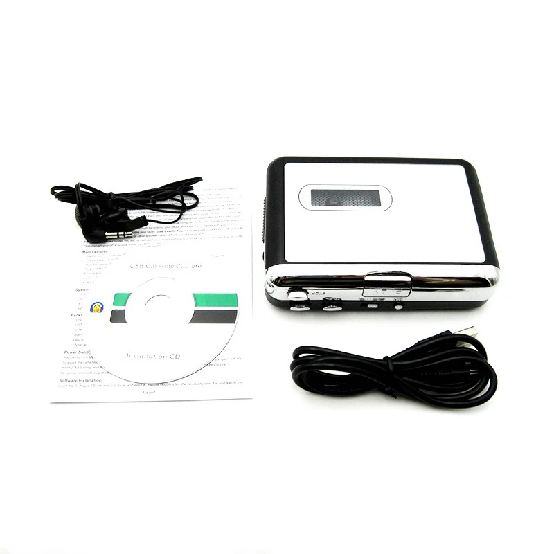 Larryjoe Video Tape to Digital Converter Convert Cassette Tape to MP3 in TF Card Directly No PC Required