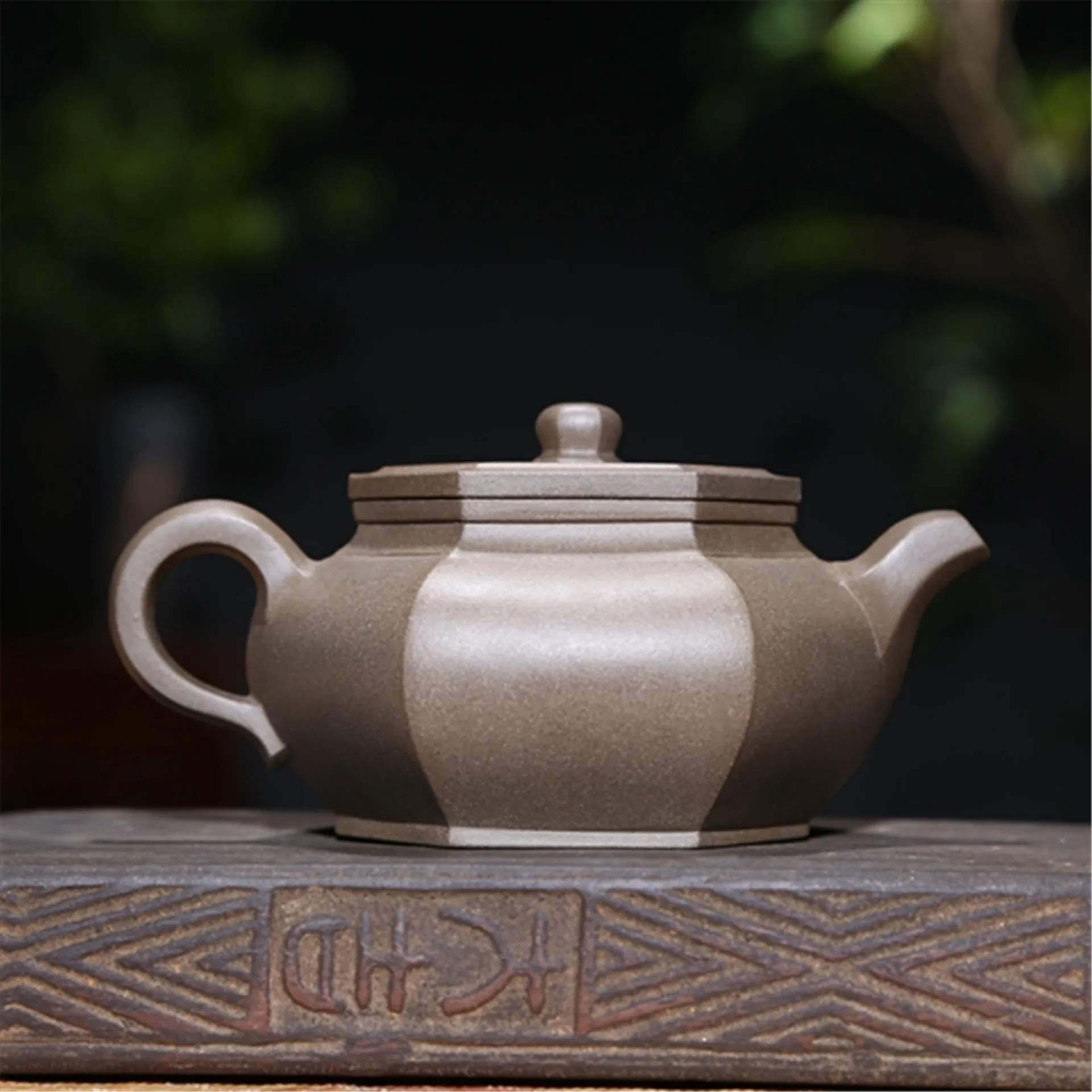 Ручной темно-красный эмалированный керамический чайник Will mr Six Fanggongyi Division коллекционный сертификат чайный горшок Подарочный чайный набор по индивидуальному заказу