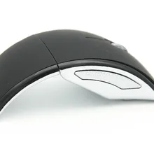 Хит Ультратонкий 2,4 ГГц Складная Беспроводной Arc оптический Мышь мышей с ресивер Mini-USB для коврик для портативных ПК Тетрадь компьютер