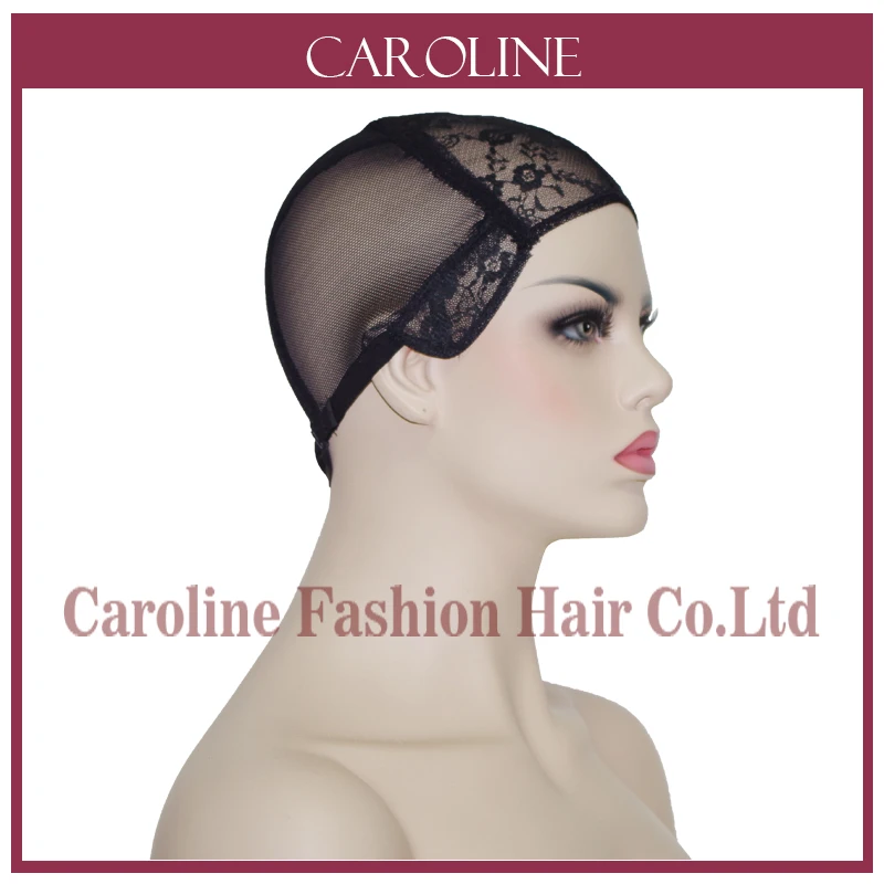 5pcs Cheap Wig Caps For Making Wigs With Adjustable Strap Lace Front Weaving Cap Tools Hair Net & Hairnets Easycap 6043
